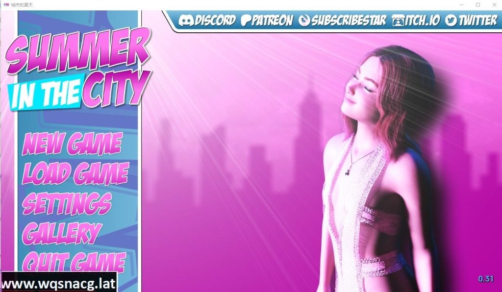 [欧美SLG/汉化] 城市的夏天Summer in the City v0.71 PC+安卓 汉化版6.4G游戏中文版下载|无需安装解压即玩|游点东西